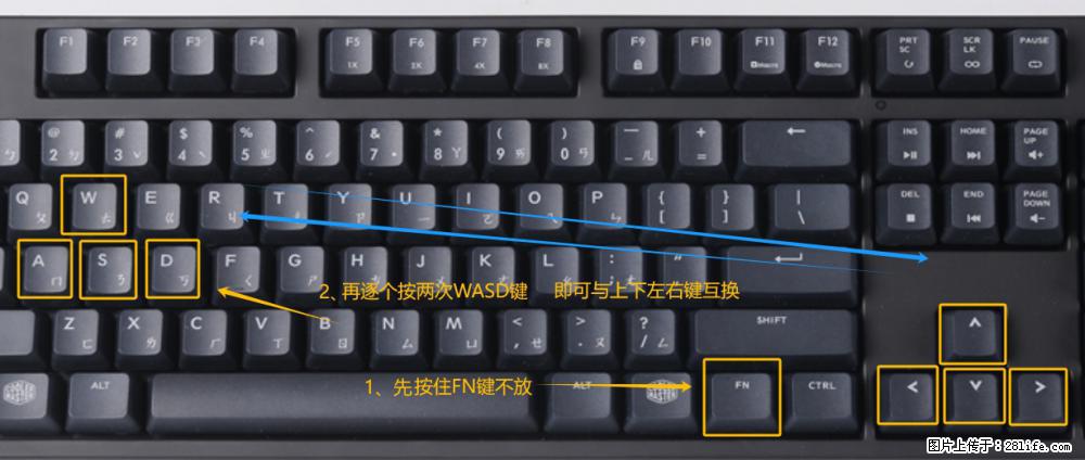 键盘，怎样把wasd键与上下左右方向键互换？ - 生活百科 - 济源生活社区 - 济源28生活网 jiyuan.28life.net